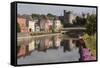 Castle and River Nore, Kilkenny, County Kilkenny, Leinster, Republic of Ireland, Europe-Rolf Richardson-Framed Stretched Canvas