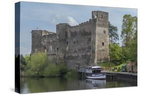 Castle and River Trent, Newark, Nottinghamshire, England, United Kingdom-Rolf Richardson-Stretched Canvas