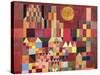 Castle and Sun-Paul Klee-Stretched Canvas