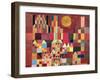 Castle and Sun-Paul Klee-Framed Premium Giclee Print