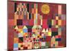 Castle and Sun-Paul Klee-Mounted Premium Giclee Print