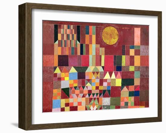 Castle and Sun-Paul Klee-Framed Giclee Print