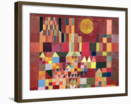 Castle and Sun-Paul Klee-Framed Giclee Print