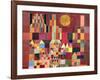 Castle and Sun-Paul Klee-Framed Giclee Print