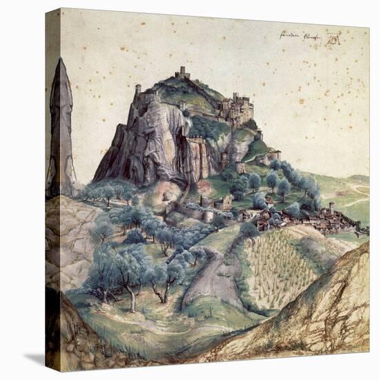 Castle and Town of Arco, 1495-Albrecht Dürer-Stretched Canvas