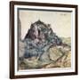 Castle and Town of Arco, 1495-Albrecht Dürer-Framed Giclee Print