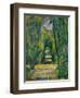 Castle and Village of Medan, circa 1885-Paul Cézanne-Framed Giclee Print