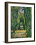 Castle and Village of Medan, circa 1885-Paul Cézanne-Framed Giclee Print