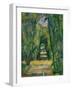 Castle and Village of Medan, circa 1885-Paul Cézanne-Framed Giclee Print