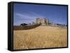 Castle and Walls, Belmonte, Castilla La Mancha, Spain-J Lightfoot-Framed Stretched Canvas