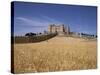 Castle and Walls, Belmonte, Castilla La Mancha, Spain-J Lightfoot-Stretched Canvas