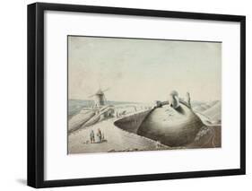 Castle at Berwick-On-Tweed-J. Bulman-Framed Giclee Print