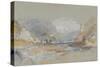Castle at Botzen-J. M. W. Turner-Stretched Canvas