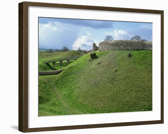 Castle at Castle Acre, Norfolk, England, United Kingdom, Europe-Pate Jenny-Framed Photographic Print