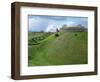 Castle at Castle Acre, Norfolk, England, United Kingdom, Europe-Pate Jenny-Framed Photographic Print