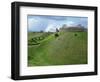 Castle at Castle Acre, Norfolk, England, United Kingdom, Europe-Pate Jenny-Framed Photographic Print