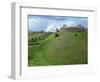 Castle at Castle Acre, Norfolk, England, United Kingdom, Europe-Pate Jenny-Framed Photographic Print