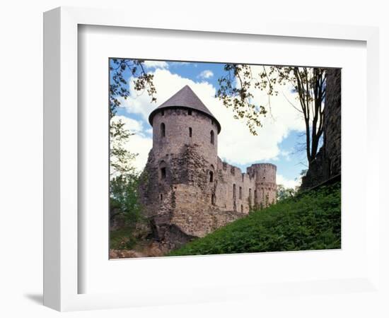 Castle at Cesis, Latvia-Janis Miglavs-Framed Photographic Print