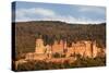 Castle at sunset, Heidelberg, Baden-Wurttemberg, Germany, Europe-Markus Lange-Stretched Canvas