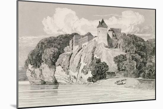 Castle at Tancarville, Published 1st October 1821-John Sell Cotman-Mounted Giclee Print