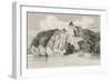 Castle at Tancarville, Published 1st October 1821-John Sell Cotman-Framed Premium Giclee Print