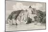 Castle at Tancarville, Published 1st October 1821-John Sell Cotman-Mounted Premium Giclee Print