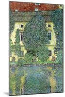 Castle At The Attersee-Gustav Klimt-Mounted Art Print