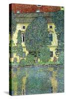 Castle At The Attersee-Gustav Klimt-Stretched Canvas