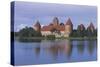 Castle at the Lakeside-null-Stretched Canvas