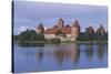 Castle at the Lakeside-null-Stretched Canvas