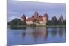 Castle at the Lakeside-null-Mounted Photographic Print