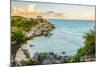 Castle at Tulum Mexico Yutacan-null-Mounted Art Print