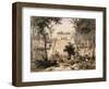 Castle at Tulumc-Frederick Catherwood-Framed Premium Giclee Print