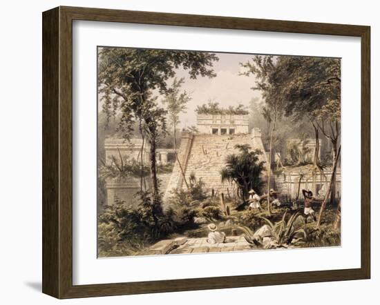 Castle at Tulumc-Frederick Catherwood-Framed Giclee Print