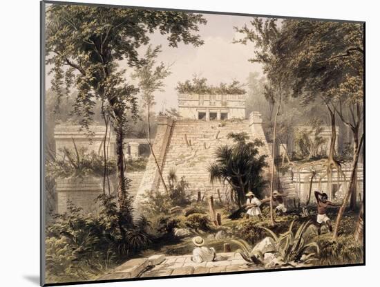 Castle at Tulumc-Frederick Catherwood-Mounted Giclee Print