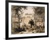 Castle at Tulumc-Frederick Catherwood-Framed Giclee Print