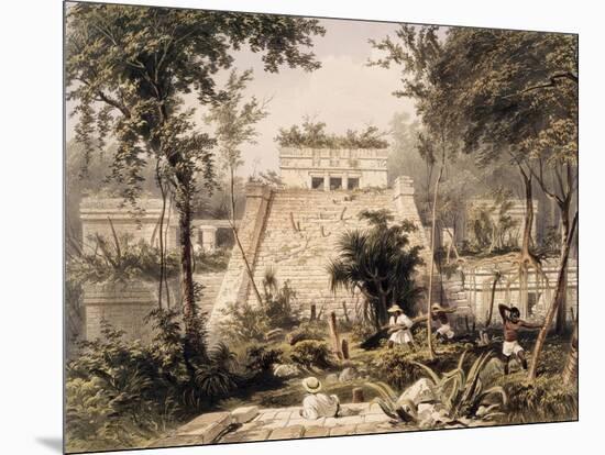 Castle at Tulumc-Frederick Catherwood-Mounted Giclee Print