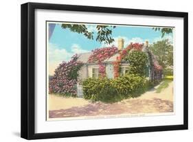 Castle Bandbox, Siasconset, Nantucket, Massachusetts-null-Framed Art Print