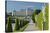 Castle Belvedere, Belvedere Garden, Vienna, Austria-Rainer Mirau-Stretched Canvas