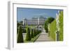 Castle Belvedere, Belvedere Garden, Vienna, Austria-Rainer Mirau-Framed Photographic Print