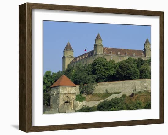 Castle, Bratislava, Slovakia, Europe-Upperhall Ltd-Framed Photographic Print