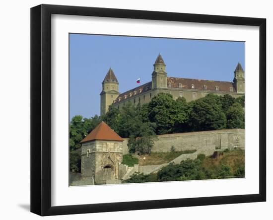 Castle, Bratislava, Slovakia, Europe-Upperhall Ltd-Framed Photographic Print
