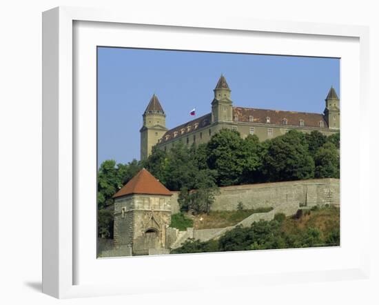 Castle, Bratislava, Slovakia, Europe-Upperhall Ltd-Framed Photographic Print