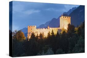 Castle Bruck, Lienz, Lienzer Dolomiten, Tyrol, Austria-Rainer Mirau-Stretched Canvas