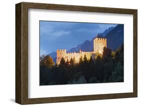 Castle Bruck, Lienz, Lienzer Dolomiten, Tyrol, Austria-Rainer Mirau-Framed Photographic Print