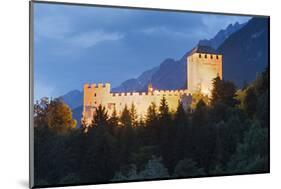 Castle Bruck, Lienz, Lienzer Dolomiten, Tyrol, Austria-Rainer Mirau-Mounted Photographic Print