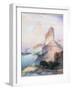 Castle Butte, Green River, Wyoming, 1900-Moran-Framed Giclee Print