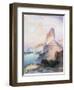 Castle Butte, Green River, Wyoming, 1900-Moran-Framed Giclee Print