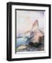 Castle Butte, Green River, Wyoming, 1900-Moran-Framed Giclee Print