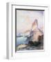 Castle Butte, Green River, Wyoming, 1900-Moran-Framed Giclee Print